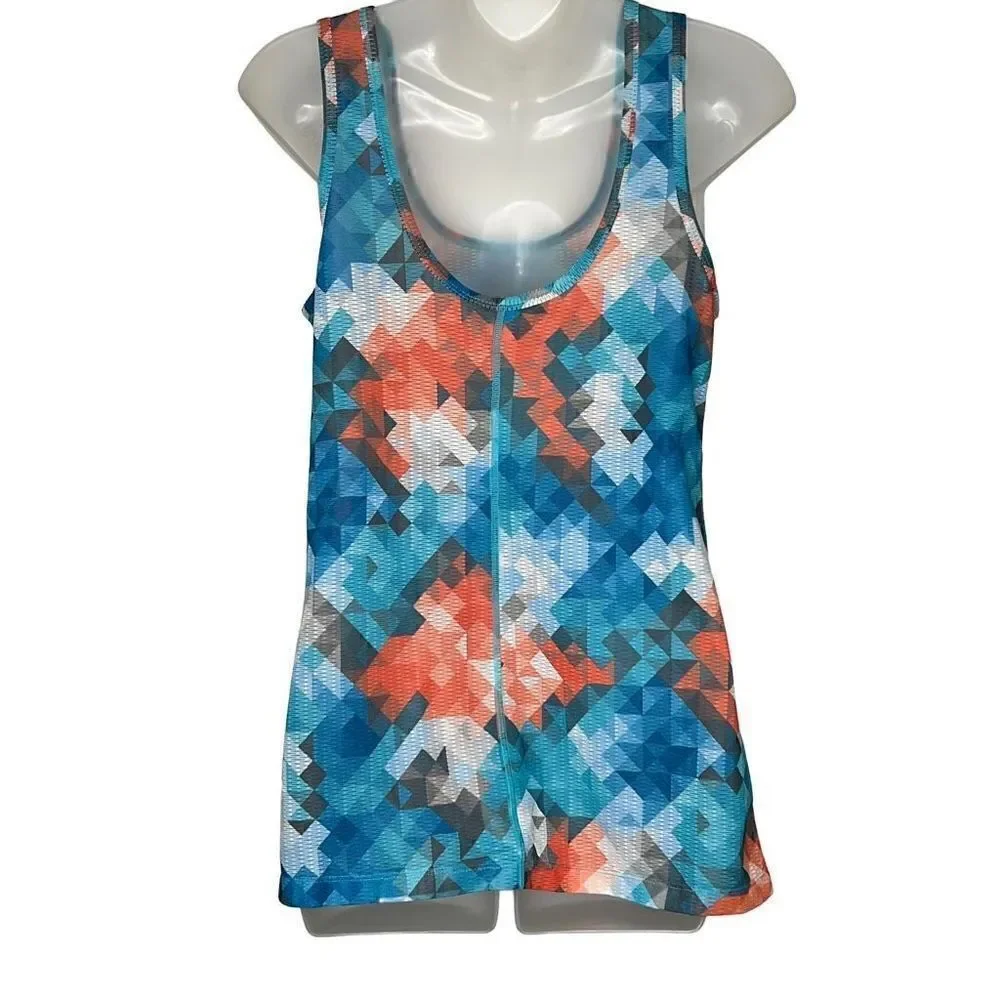 Reebok Geometric Tank Top Small - Picture 2 of 6
